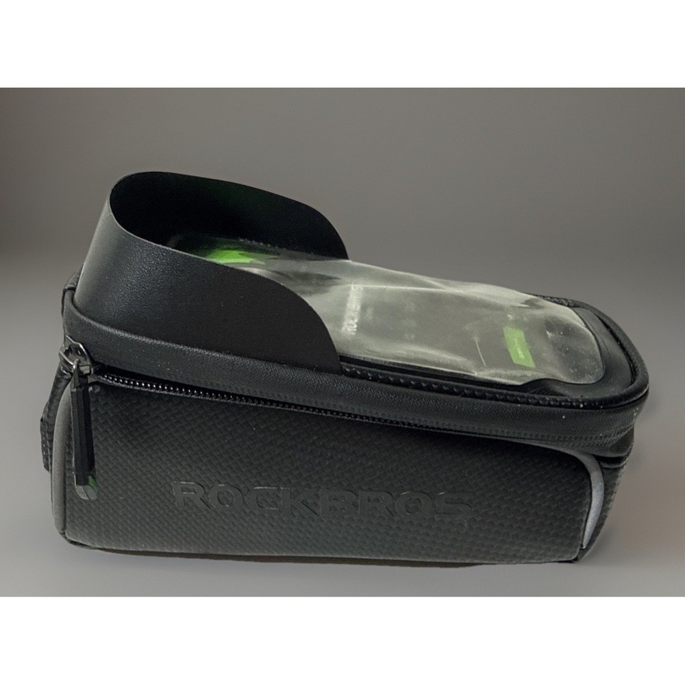 ROCKBROS MTB Bike Front Top Tube Frame Bag Waterproof Cycling Zip Phone Case NEW